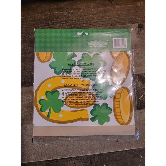 Saint Patrick's fridge magnet clover coin shoe horse decor - Picture 3 of 3